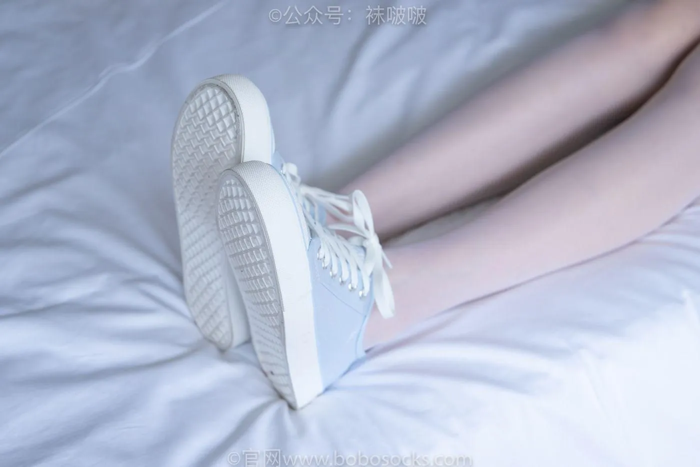 [BoBoSocks袜啵啵]NO.005 小甜豆-帆布鞋、薄白丝 [133P]插图6